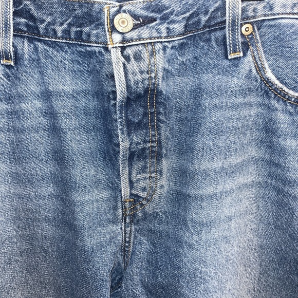 Levi's 501 Button Womens Jeans 18W 150th Anniversary Edition 39x29 Straight Leg - Picture 2 of 10